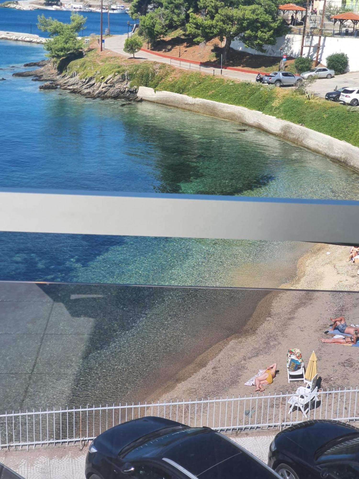Sunset_Apartments Only 15 Meters From The Sea Neos Marmaras Luaran gambar
